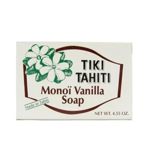 Monoi Tiki Tahiti Vanille Seife 130 g - Picture 1 of 1