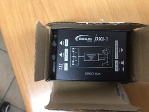 ✔️ DI BOX D.I. PASSIVA A 1 CANALE USCITA BILANCIATA CHITARRA BASSO PROCESSORE - Foto 1 di 4