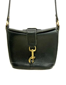 Peter Jensen Angela Ledertasche in Midnight SO UVP 640 $ 7x9x3 in Eröffnungsfeier - Bild 1 von 12