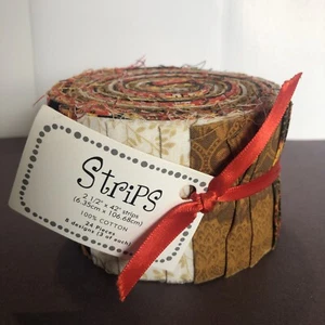 Streifen Rolle 100% Baumwolle Stoff Quilt Streifen, 8 Designs, je 3 - Bild 1 von 6