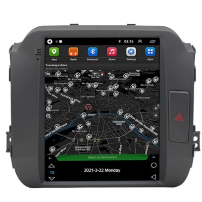 Reproductor de radio estéreo para automóvil con pantalla táctil GPS BT 2+32G apto para KIA Sportage 2010-2016 Foto 1 de 4