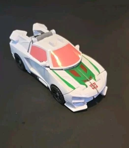Transformers Hummel Cyberverse weiß Auto Roboter Spielzeug Radheber - Bild 1 von 3