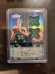 2007-08 Topps Echelon Larry Bird Autograph Dual Celtics Game Worn Jersey Patch!! - Picture 1 of 3