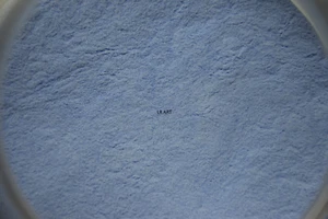 0147.08- 1 OUNCE DEEP COBALT BLUE OPAL BULLSEYE GLASS POWDER FRIT 90 COE FUSIBLE - Picture 1 of 1