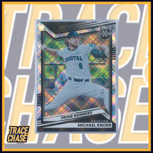 2022 Panini Elite Extra Edition BB Michael Knorr Prime Numbers A 181/245