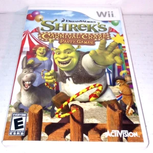 Shrek's Carnival Craze Party Juegos para Nintendo Wii (Activision) Buen Estado - Imagen 1 de 3