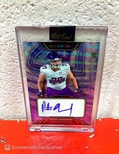 2023 Wild Card Wildchrome Encased PETER SKORONSKI RC AUTO 1/6 Titans OL