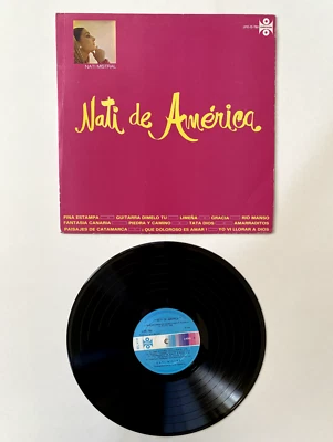 Nati Mistral "Nati de America" Vinyl LP Latin Modern Flamenco 70´s, Ships Fast, - Image 1 of 2