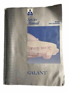 Mitsubishi Galant Service Manual Body & Chassis 1989, 1990, 1991, 1992 Volume I - Picture 1 of 4