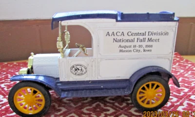 AACA Central Div Nat Fall Meet Old Ford Delivery Vehicle 1913 Bank - Image 1 of 4