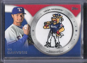 2014 Topps #CP-13 Yu Darvish Commemorative Patches - Picture 1 of 2