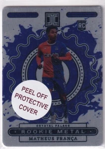 Panini 2023-24 Impeccable Premier League No. 4 Matheus Franca Rookie Metal 46/74 - Bild 1 von 2