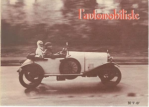 L'AUTOMOBILISTE 7 1968 PEUGEOT QUADRILETTE & 5CV FORD A TAXIS PARISIENS - Imagen 1 de 2