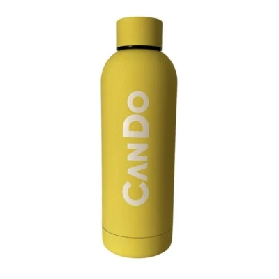 Cando Bright Yellow Steinless Steel Water Bottle - Image 1 of 4
