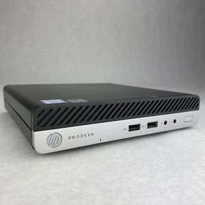 HP ProDesk 400 G3 Mini Intel i5-7500T 2.70GHz 16GB RAM WiFi No AC HDD OS - Afbeelding 1 van 11