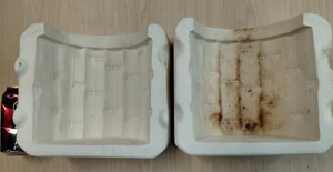 Unbranded E149 7" W Bamboo Planter Slip Casting Ceramic Mold 2000 - Picture 1 of 2