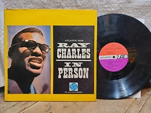 Ray Charles in Person 1959 Vintage Vinyl Record Used - Imagen 1 de 8