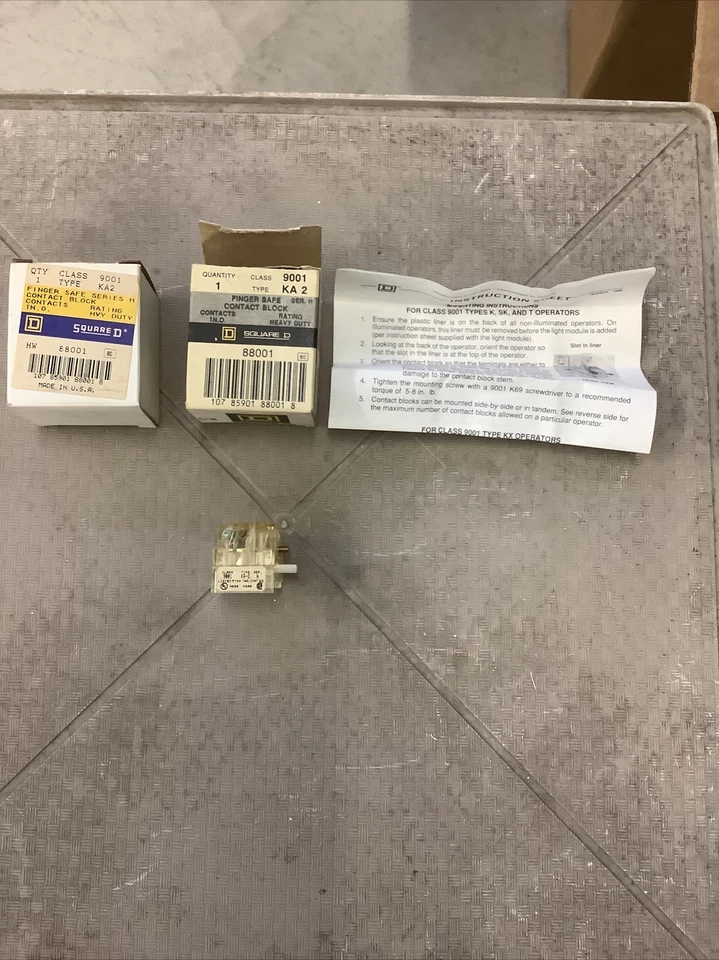 Bloque de contactos Square D 9001 KA1 Foto 1 de 1