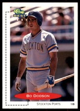 1991 Classic Best Minor League Bo Dodson Stockton Ports #358