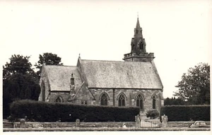 Echtes Foto Skirwith Kirche von hinten Cumberland England UK altes Auto - Bild 1 von 2