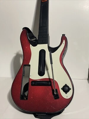 Nintendo Wii Guitar Hero 5 Wireless Controller 95911805 w Strap Read Description - Image 1 of 4