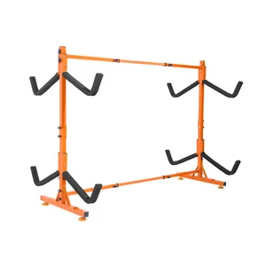 VEVOR Kayak Storage Rack 4-Capacity Freestanding Kayak Stands Outdoor Storage - Picture 1 of 12