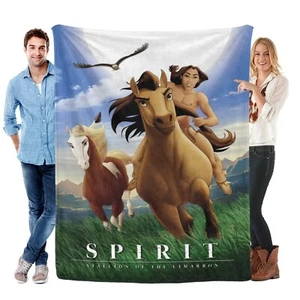 Manta Spirit Stallion of the Cimarron Sofá Cama Suave Acogedor Ligero - Imagen 1 de 11