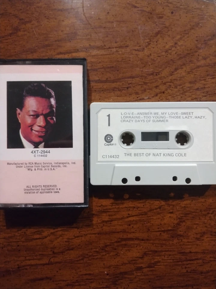 Nat King Cole - The Best Of Nat King Cole Cassette - Capitol Records - Image 1 of 1