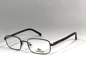 New Authentic Lacoste Kids Brown Eyeglass Frames L3101 210 125 W/ Case - Picture 1 of 8