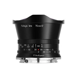 TTArtisans 7.5mm F2 Fisheye APS-C Lens Wide Angle Nikon Z Z6II Z7 II Z5 Z6 Z7 - Picture 1 of 11