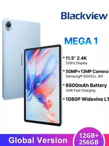 Blackview MEGA 1 Tablet PC 11.5 Inch 12GB+256GB 2.4K Android 8800mAh 50MP - Picture 1 of 5