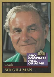 1991 Enor Pro Football HOF #47 Sid Gillman Los Angeles Rams Ohio State - Picture 1 of 1