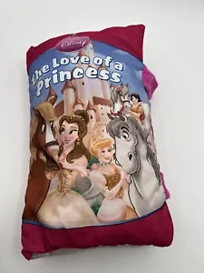 Disney Pillow Princess Soft Plush Story Book - Picture 1 of 6