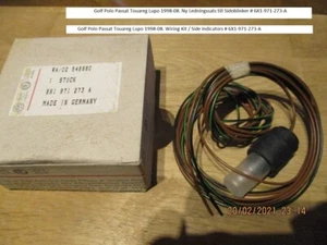 Golf Polo Passat Touareg Lupo 1998-08. Wiring Kit Side Indicators # 6X1-971-273A - Picture 1 of 4