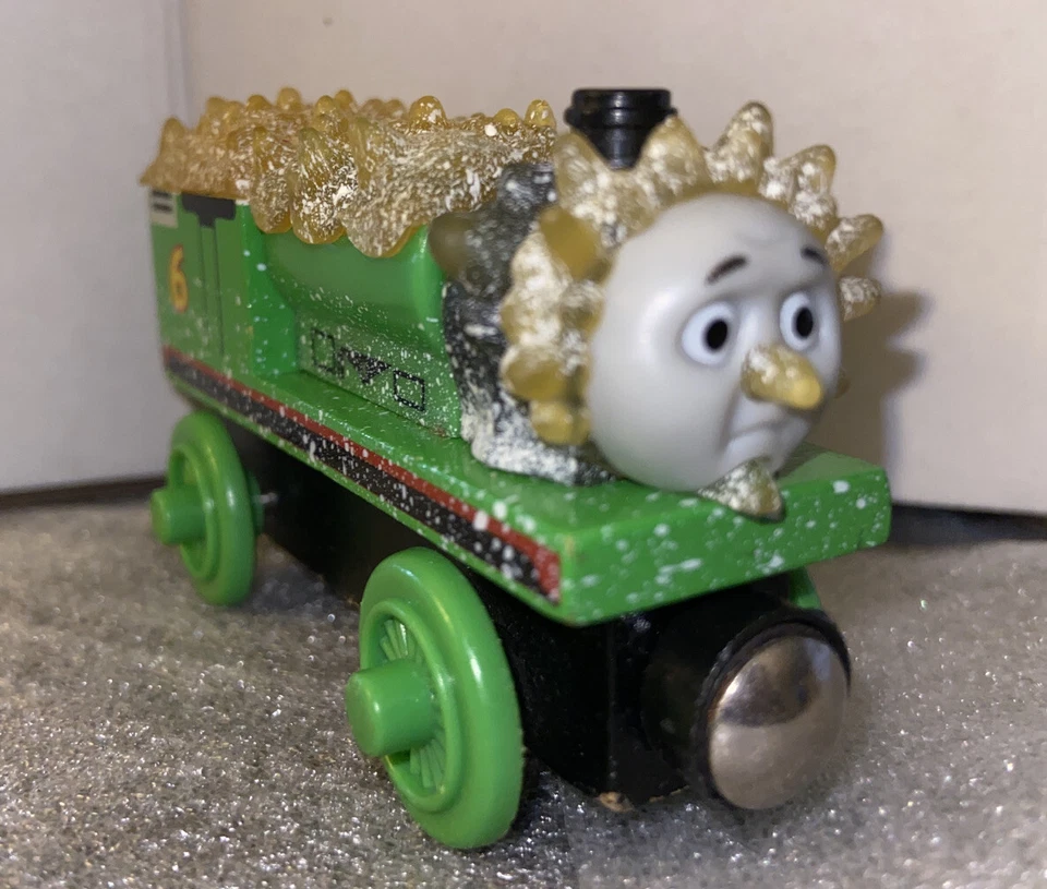 ПОКРЫТЫЙ СНЕГОМ И ЛЬДОМ ПЕРСИ Томас Поезд Деревянная Железная дорога Джек Фрост Перси - Изображение 1 из 4