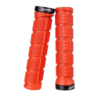 Bicycle Rubber Grips Lock-On Shock-Proof Anti-Slip Bike Road MTB Comfort ZTTO - Image 1 of 2