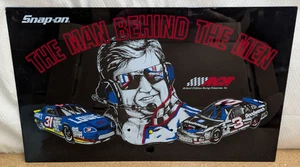 Snap-on EL HOMBRE DETRÁS DE LOS HOMBRES Richard Childress RCR Nascar letrero de metal 24x14" - Imagen 1 de 2