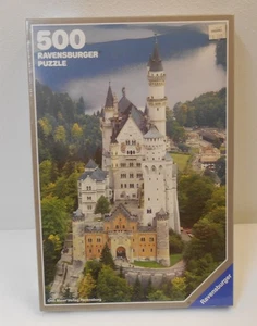 Vintage 1984 Ravensburger Jigsaw Puzzle 500 Piece   German Castle   Mint Sealed  - Picture 1 of 6