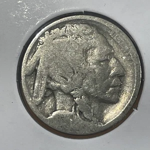 1913 5C Type 1 Buffalo Nickel F5204 - Picture 1 of 2