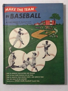 "Make the Team in Baseball" gebundenes Buch von Clary Anderson 1. Auflage 1960 - Bild 1 von 11