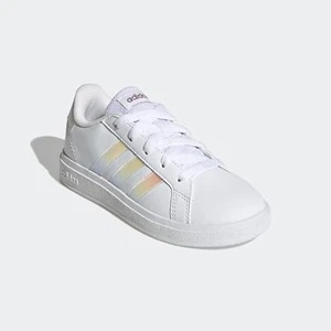 Brand new adidas Kids Grand Court 2.0 Tennis Shoe - girls Sneakers 3M - Picture 1 of 6