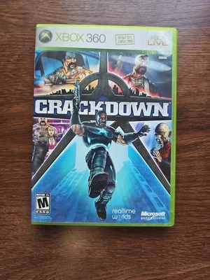 Crackdown 1 (Microsoft Xbox 360, 2007) CIB Complete - Image 1 of 4