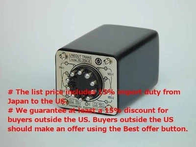 Un par emparejado de Hashimoto HL-20K-6 (Sansui) Line Out Trans. 20 Kohm: 600/150ohms Foto 1 de 4