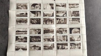 ERINNOPHILIE FRANCE PLANCHE 30 VIGNETTES JOINVILLE VAL ANDRÉ TOULON PEUGEOT N** - Photo 1/3