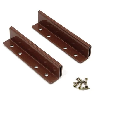 2 PIEZAS Marco de Cama Poste Doble Gancho Ranura Soporte Pieza Colgante Cama Gancho Placas con... Foto 1 de 4