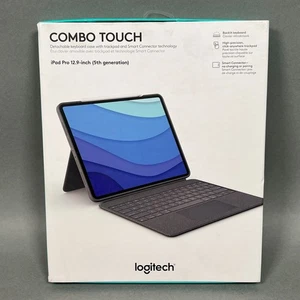 Logitech Combo Touch Keyboard Case for iPad Pro 12.9" 5th 5e Gen OPEN BOX Works - Picture 1 of 15