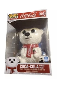 Funko POP! Ad Icons 10 inch Coca Cola Bear #59 Exclusive NIB - Picture 1 of 3