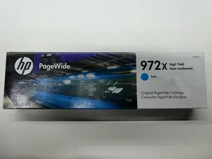 🍀ORIGINAL! HP 972X L0R98AN PageWide Tintenpatrone mit hoher Reichweite Cyanblau 452dn 477 - Bild 1 von 2