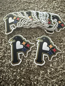 (LOT OF 2) Pittsburgh Pirates Steelers Penguins 3in. Iron Sew On Patch Jersey - Picture 1 of 5
