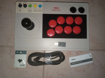 New 8Bitdo Arcade Stick for Nintendo Switch & PC Bluetooth 2.4g Open Box - Image 1 of 4